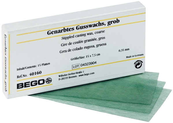 Cire granitée Gros grain Bego 200266